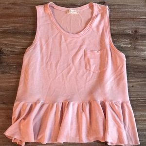 Altrd State ruffle tank